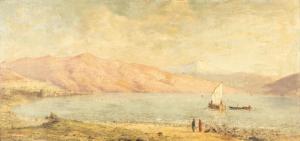 GIFFORD William Birdsall 1842-1929,Untitled,1887,Cottone US 2021-06-17