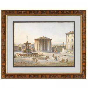 GIGLI GIROLAMO,THE TEMPLE OF HERCULES VICTOR, ROME,Sotheby's GB 2009-03-18