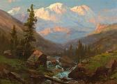 GIGNOUX Regis Francois 1816-1882,View of the Alps,Bonhams GB 2010-05-26