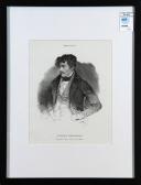 GIGOUX Jean François 1806-1894,Eugene Delacroix,Clars Auction Gallery US 2017-06-17