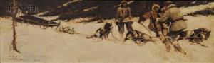 GIGUERE George 1900-1900,An Alaskan Landscape,1918,Skinner US 2009-03-06
