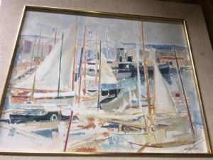 GIGUET Antoine René 1920-2009,Port,1952,Kapandji Morhange FR 2018-09-19