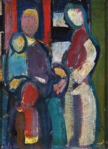 GILADI Aharon 1907-1993,Figures,Tiroche IL 2018-06-30