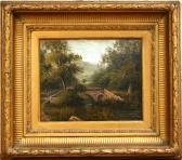 GILBERT Albert,Old Stone Bridge below Watersmeat,19th Century,Tooveys Auction GB 2011-09-07