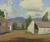 GILBERT Arthur Hill 1894-1970,Carmel Valley ranch; California barn (group of two,Bonhams 2015-11-23