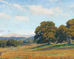 GILBERT Arthur Hill 1894-1970,Farm with Oaks,Bonhams GB 2023-11-08