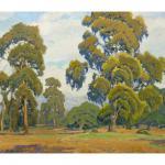 GILBERT Arthur Hill 1894-1970,Monterey Oaks,Clars Auction Gallery US 2023-07-14