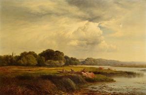 GILBERT Arthur 1819-1895,On the Thames near Henley,Morgan O'Driscoll IE 2023-05-30