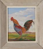 GILBERT FREDERICK 1860-1877,RED ROOSTER,Charlton Hall US 2017-07-20