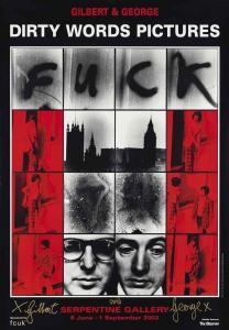 GILBERT # GEORGE,Dirty Words Pictures FUCK,Christie's GB 2016-05-18