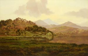 GILBERT Horace Walter 1855,Mountain landscape,1894,Bonhams GB 2014-02-11