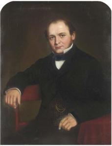 GILBERT Josiah 1814-1892,Portrait of a gentleman, seated half-length, in a ,Christie's GB 2005-03-09