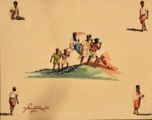 GILBERT RAKOTO 1900,Scènes de la vie malgache,Thierry-Lannon FR 2019-07-20