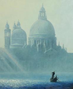 GILBERT Terence J 1946,Sunlight and Mist, The Venice Salute,Morgan O'Driscoll IE 2022-06-20