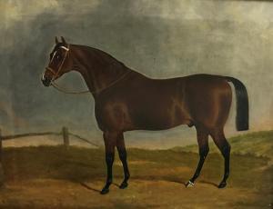 GILBERT W.J 1830-1870,Horse in a landscape,1850,Moore Allen & Innocent GB 2022-07-13
