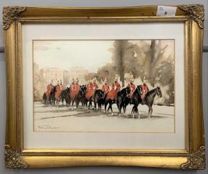 GILCHRIST DAVID S,Horse Guards on The Mall, London,20th century,Keys GB 2023-02-17