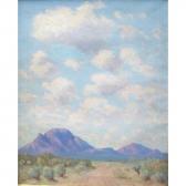 GILCHRIST F(letcher) 1856-1940,Desert Clouds, Wildcat Mountain Tucson Range,William Doyle 2010-04-13