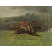 GILES Godfrey Douglas Major 1857-1923,FINISHING IN THE RAIN,1891,Sotheby's GB 2010-01-30