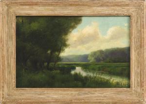 GILES Horace P 1806-1897,Marsh scene,Eldred's US 2019-08-01