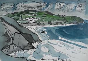 GILES Tony 1925-1994,St Agnes Beacon From Cligga,1993,Charterhouse GB 2024-04-05