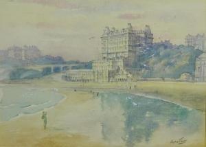 GILL Alfred 1897-1981,Scarborough South Bay in January,David Duggleby Limited GB 2020-01-18