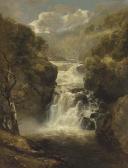 GILL Edmund Ward 1820-1894,Falls on the Clyde,Christie's GB 2003-02-05