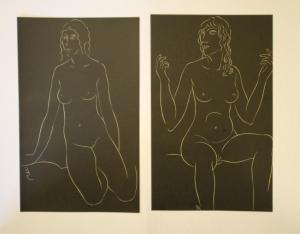 GILL Eric Arthur,Female Nude Studies from "25 Nudes",Hartleys Auctioneers and Valuers 2016-03-23