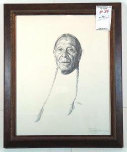 GILL Lunda 1928-2003,Ben C, Governor of Taos, New Mexico,Ro Gallery US 2022-08-03
