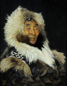 GILL Lunda 1928-2003,Wise Kakaruk,1978,Jackson Hole US 2010-09-18