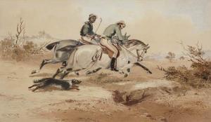 GILL Samuel Thomas 1818-1880,Going to Work,Menzies Art Brands AU 2012-09-13