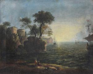 GILL William 1826-1869,Arcadian landscape,1845,Dreweatts GB 2019-07-31