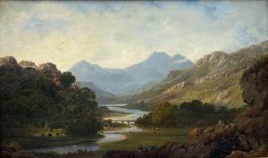GILL William Ward 1823-1894,Mountain Valley Landscape,David Duggleby Limited GB 2021-04-16
