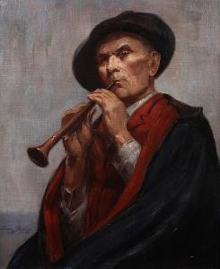 GILLAM Lenora,The piper,1936,Bonhams GB 2009-07-12