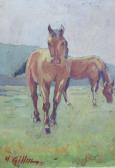 GILLARD Henri Vincent 1902-1980,Chevaux,Dogny Auction CH 2010-05-11