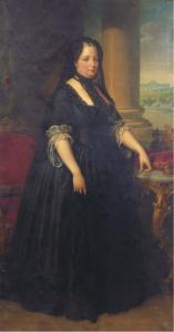 Gillarduzzi Luigi 1822-1856,Portrait of Empress Maria Theresa,Christie's GB 2004-02-03