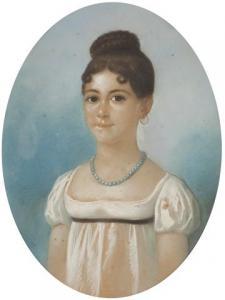 GILLE,Portrait de petite fille à la robe blanche,1881,Millon & Associés FR 2018-11-23