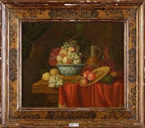 GILLEMANS Jan Pauwel II 1651-1704,Nature morte aux fruits,VanDerKindere BE 2019-06-18