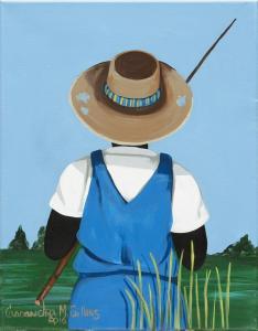 GILLENS Cassandra 1962,Fishing Man,2016,Neal Auction Company US 2022-12-08