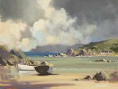 GILLESPIE George Kennedy 1924-1996,BEACHED ROWING BOATS, DONEGAL,Whyte's IE 2007-09-17