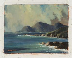 GILLESPIE George Kennedy 1924-1996,ROCKY COAST, DONEGAL,Ross's Auctioneers and values IE 2024-04-17