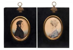 GILLESPIE J.H 1793-1838,portrait miniatures,1819,Mossgreen AU 2017-05-30