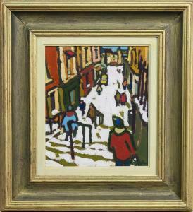 GILLESPIE Joan 1954,WINTER SCENE, PARIS,McTear's GB 2024-02-15