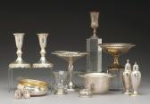 GILLESPIE Sterling 1908-1993,Comprising: sauce bowl with Franciscan porcelain l,Bonhams 2007-06-10