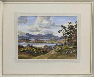 GILLESPIE Sterling 1908-1993,KERRYCROY SHORE AND COWAL HILLS and COMBRAES & ARR,McTear's 2022-09-29