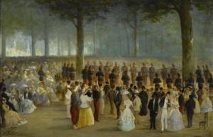 GILLET Frédéric 1814-1884,La fanfare,Galerie Koller CH 2007-11-11