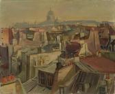 GILLET Guillaume 1912-1987,Les toits de Paris,1946,Artprecium FR 2013-09-26