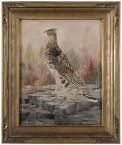 GILLETTE William B 1864-1937,Grouse,Brunk Auctions US 2013-05-11