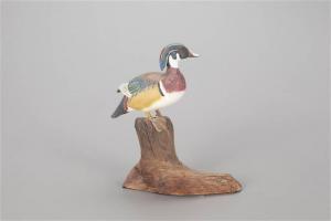 GILLEY Wendell 1904-1983,Half-Size Wood Duck,1950,Copley US 2022-07-15