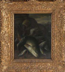 GILLIG Jacob 1636-1701,Fish still life 17th century,17th century,Twents Veilinghuis NL 2021-04-08
