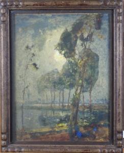 GILLIS Piet 1887-1965,Paysage arboré,1931,Monsantic BE 2024-02-18
